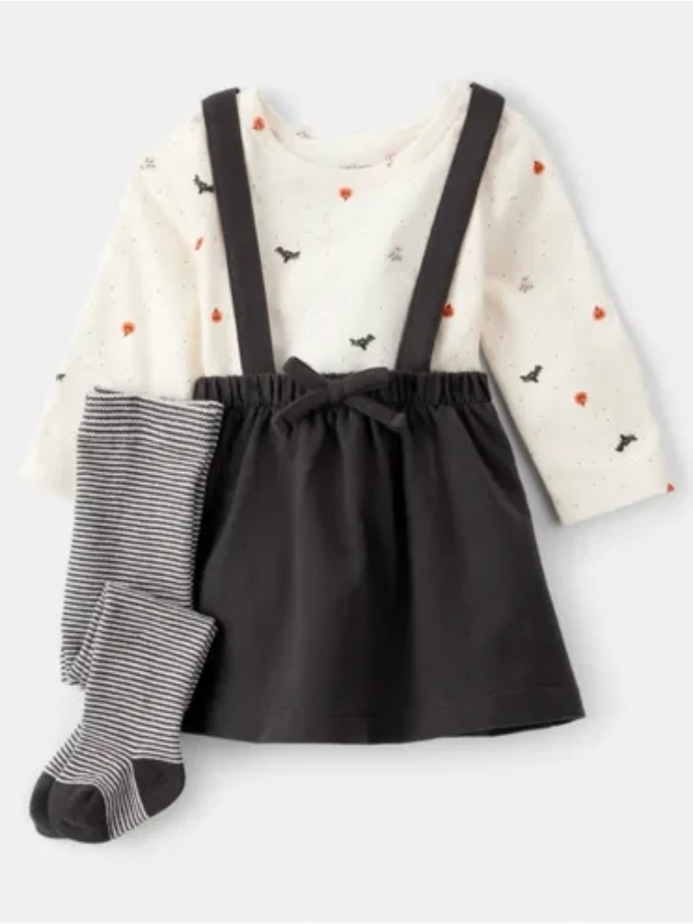 Baby Girl Carter's 3-Piece Long Sleeve Dress & Tights Set Size 6 Months